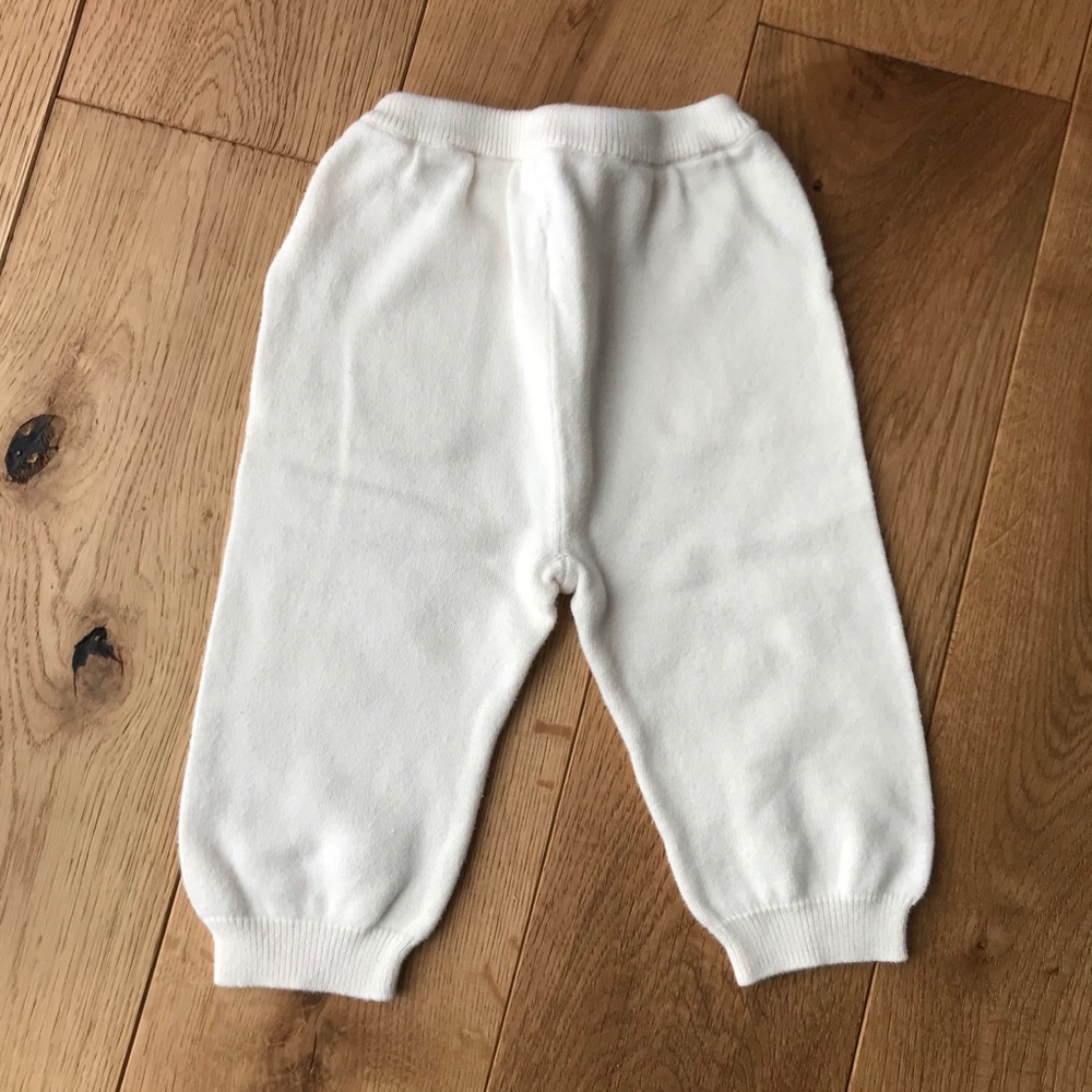 EUC Baby Girl GAP Cozy Sweater Pants 3-6 months - Picture 2 of 5